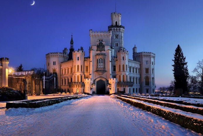 Lesní Hluboké Castle, Lesní Hluboké, Czechia, Czech Republic (Czechia)